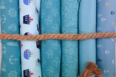 Stoffpaket 3 m Baumwolle (6×0,5m) - Design A