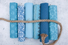 Stoffpaket 3 m Baumwolle (6×0,5m) - Design B