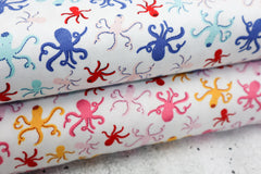 Baumwolljersey Bunte Kraken