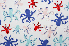 Baumwolljersey Bunte Kraken