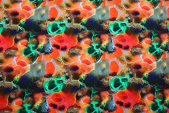 Baumwolljersey Crazy Color Gradient