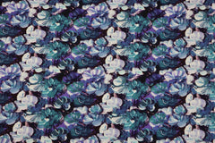 Baumwolljersey Digital Blossom Art
