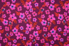 Baumwolljersey Digital Flowers by Poppy