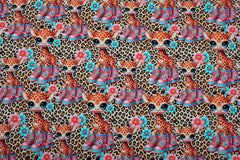 Baumwolljersey Digital Greta Giraffe