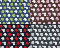 Baumwolljersey Elefantenparade
