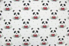 Baumwolljersey Baby Panda Fräulein von Julie – 3656