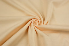 Baumwolljersey Uni Jasmin - 100% Baumwolle