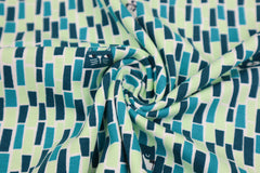 Baumwolljersey Wer hat denn hier Miau gesagt? - hellgrün