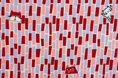 Baumwolljersey Wer hat denn hier Miau gesagt? - rosa