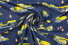 Baumwolljersey Auf der Baustelle