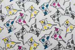 Baumwolljersey Bunte Hunde