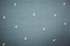 Baumwolljersey Kleine Anker