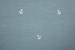 Baumwolljersey Kleine Anker