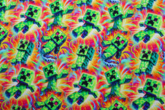 Baumwolljersey Pixelgame Explosion