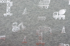 Baumwolljersey Metallic Constructions