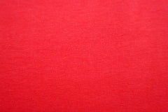Reststück. 1,20 m Baumwolljersey uni rot