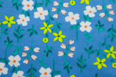 Baumwolljersey Sommerblümchen