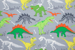 Baumwolljersey T-Rex World - hellgrau