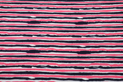 Reststück: 2,20m - Baumwolljersey Brushstrokes pink