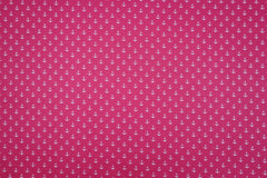Reststück: 2,50m -Baumwolle kleine Anker pink