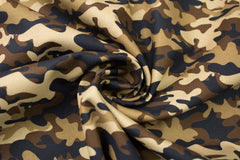 Baumwollstoff Kim Camouflage