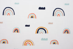 Baumwollstoff Cloudy Rainbow