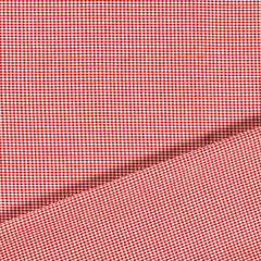 Baumwoll Cretonne Vichy Karo 2,5mm - 5019 rot