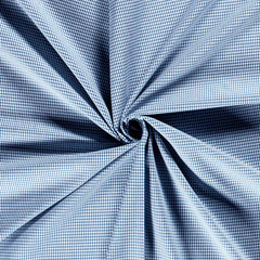 Baumwoll Cretonne Vichy Karo 2,5mm - 5028 jeansblau