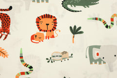 Baumwollstoff Wild Animals