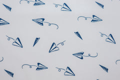 Baumwollstoff Papierflieger