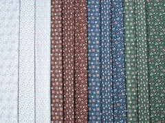Baumwoll Webware Belle jeansblau