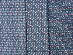 Baumwoll Webware Belle jeansblau
