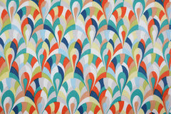 Beschichtete Baumwolle Mia Multicolor