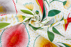 Beschichtete Baumwolle Helena Blumen