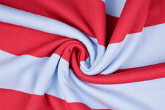 Sweatshirtstoff Blockstreifen