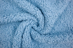 Reststück: 0,80m - Boucle hellblau