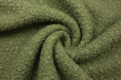 Reststück:1,40m - Bouclé Maxi uni khaki