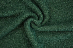 Reststück: 1,70m - Boucle Maxi tannengrün