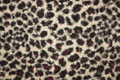 Bouclé Leopard - natur