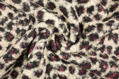 Bouclé Leopard - natur