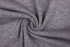 Reststück : 1,60 m Meter Sweat Jano anthrazit rosa