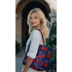 Beschichtete Baumwolle Kirschen