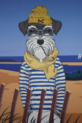 Panel Canvas Maritim Dogs