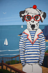 Panel Canvas Maritim Dogs