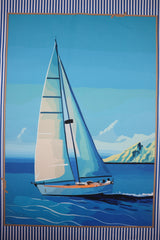 Panel Canvas Seegelboote
