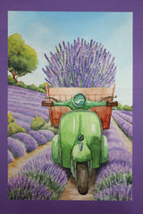 Panel Canvas Lavendel