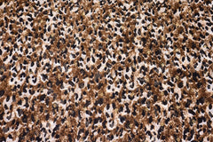 Chiffon Stoff Mixed Golden Animalprint