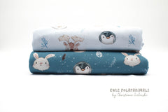 Baumwolljersey Cute Polaranimals by Christiane Zielinski