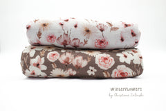 Waffeljersey Winterflowers by Christiane Zielinski