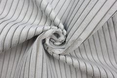 Reststück: 1,00m - Cordsamt hellgrau